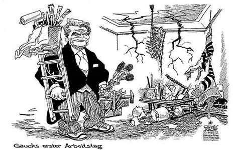 Mai bei einer einbürgerungsfeier in schloss bellevue vor dem 72. Oliver Schopf politische Karikatur: Deutschland - Joachim ...