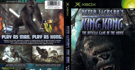 Xbox Realm Xbox 1 Classic King Kong The Official Game