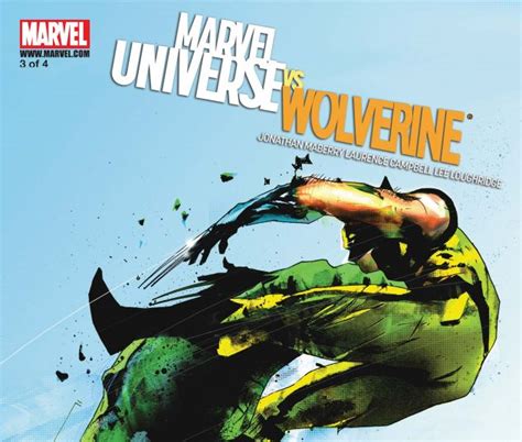 Marvel Universe Vs Wolverine 2011 3 Comics