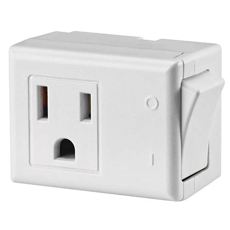 Leviton Plug In Switch White Host The Home Depot Canada