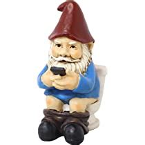 Alpine Corporation Mooning Welcome Gnome With Pants Down Statue