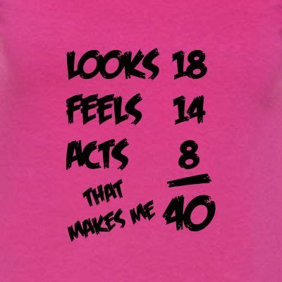 Being 40 is not as bad as i thought it would be. 40th Birthday Jokes Quotes. QuotesGram | 40 verjaardag ...