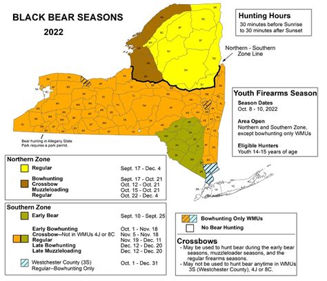Deer And Bear Hunting Seasons Nys Dept Of Environmental Conservation