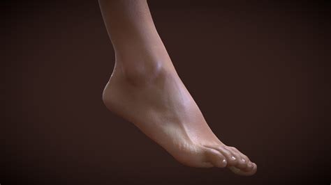 Womanfoot 01pbr Texture Buy Royalty Free 3d Model By Seattle 3d