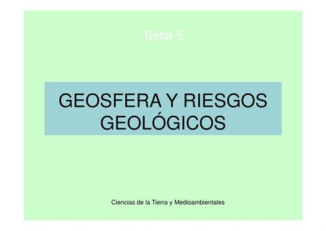 Pdf Geosfera Y Riesgos GeolÓgicos1 Observa Atentamente La Figura