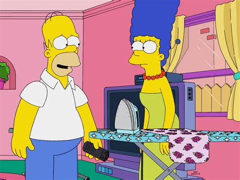 The Simpsons Bart Dismisses Rumours That Marge And Homer Are Breaking