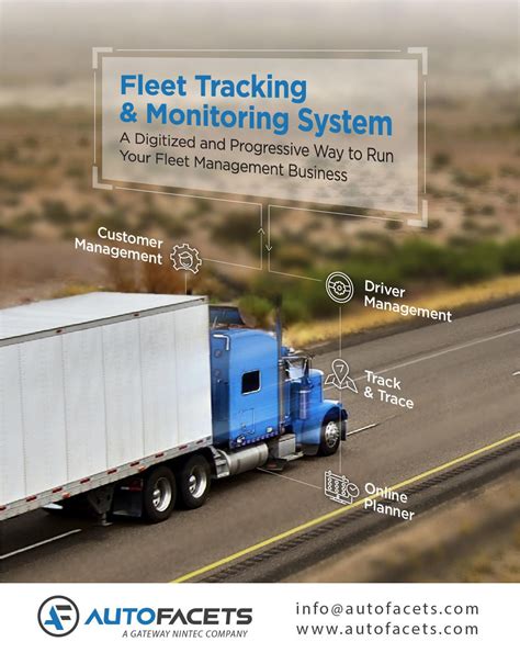 Fleet Tracking And Monitoring System Autofacets Fleet Tracking