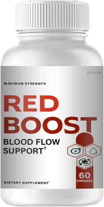 Single Redboost Red Boost Blood Flow 60 Capsules Au