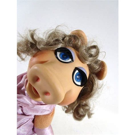 Miss Piggy Hand Puppet Vintage 1978 Jim Henson Muppet Doll Etsy