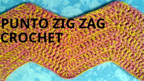 10 видео 624 просмотра обновлен 6 апр. Punto ZIG ZAG en tejido crochet o ganchillo tutorial paso a paso. Moda a Crochet - YouTube
