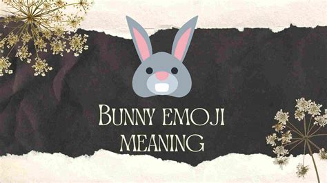 Bunny Emoji Meaning Adorable And Playful Symbol 2024