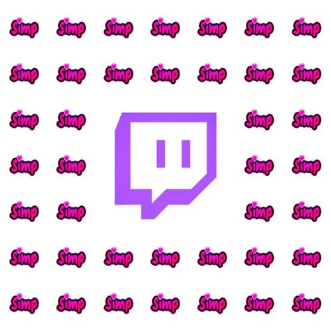 Simp Emote Twitch Discord Youtube And Community Platforms Etsy
