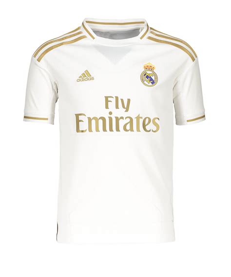 Stay dry climalite leitet den schweiß ab und hält sie in jeder situation trocken. adidas Real Madrid Trikot Home 2019/2020 Kids |Replicas ...