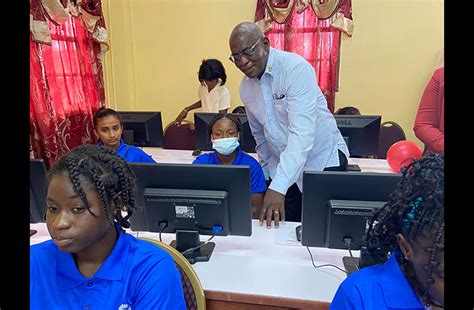 7m Zara Computer Lab Commissioned At Central Police Station Guyana