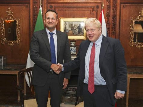Newspapers are reporting that prime minister boris johnson and his fiancée the sun said senior staff in johnson's 10 downing st. Varadkar meets Johnson at luxury wedding venue for Brexit talks | Jersey Evening Post