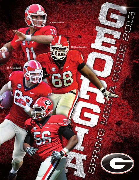 2013 Georgia Football Spring Media Guide By Georgia Bulldogs Athletics