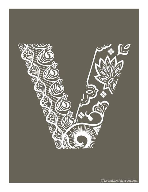 A अक्षर से मेहंदी लगाना . henna letters alphabet - Google Search | Broderie ...
