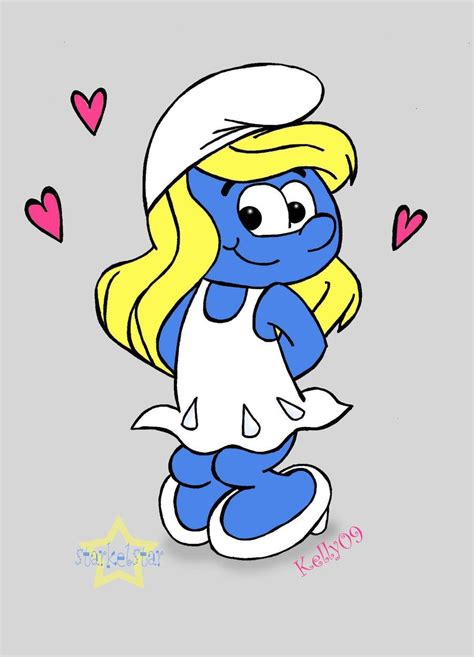 Teehee The Minds Eye Smurfette 80s Kids Young At Heart Troll