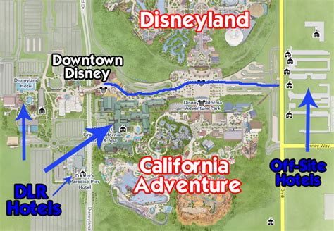 The area opened on january 12, 2001, as part of the. Downtown Disney Anaheim Map