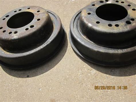 Sell 1953 71 Chevy And Gmc 34 1 Ton Truck Rear Brake Drums In Worth