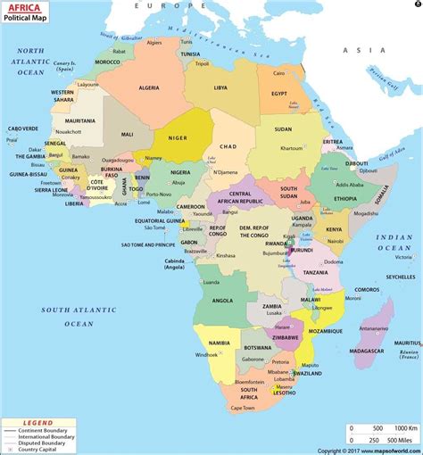 Easy Map Of Africa China Map Tourist Destinations