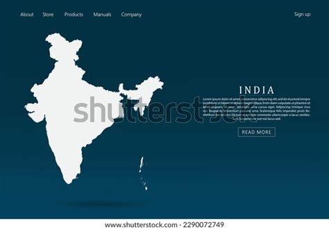 India Map World Map International Vector Stock Vector Royalty Free