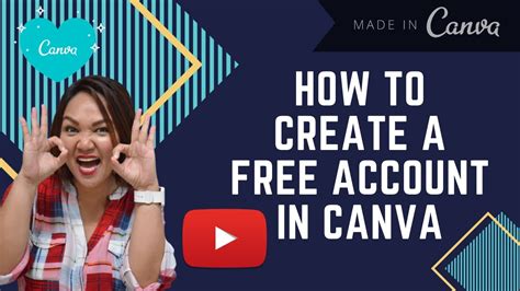 How To Create A Free Account With Canva YouTube