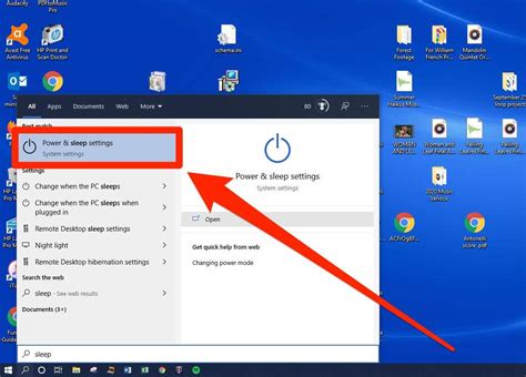 For example, via windows run dialog windows + r shortcut and the command: How to change the sleep timer on your Windows 10 computer ...
