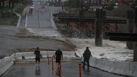 Hilary In Photos See Flooding Damage In Southern California After