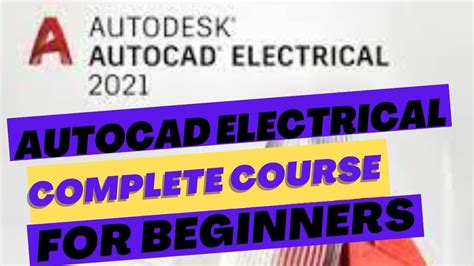 Autocad Electrical Tutorial 11 Introduction To Basic Workflow Youtube
