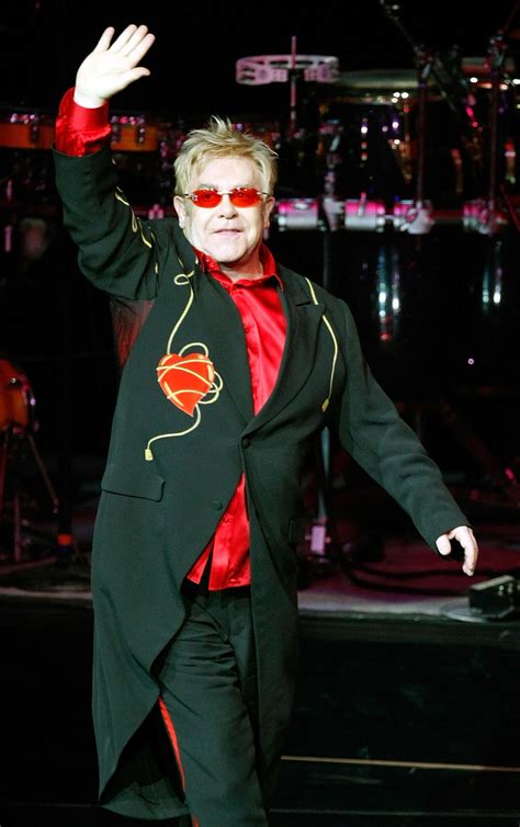 Any movie depicting elton john is going to need spectacular stage outfits. Elton John's Most Gloriously Over-The-Top Costumes Through ...