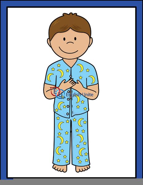 Putting On Pajamas Clipart Free Images At Vector Clip Art
