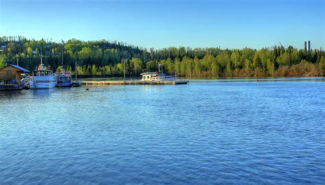 Boat Launch At Lake Nipigon Ontario Canada Image Free Stock Photo