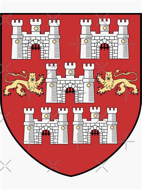 Coat Of Arms Of Winchester County Hampshire Sticker For Sale By Shav Redbubble