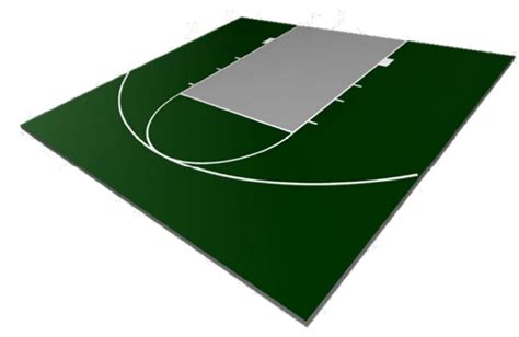 Basketball Half Court Dimensions Drawings Modutile 58 Off