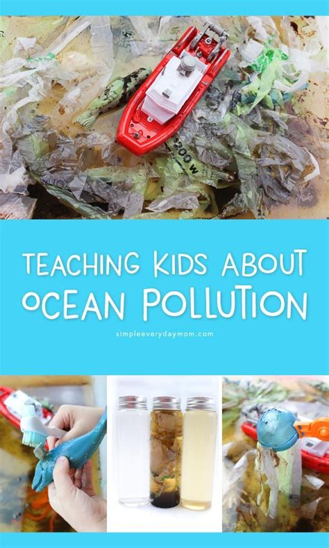 Ocean Pollution For Kids A Hands On Activity To Teach Children
