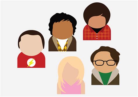Big Bang Theory Icon Set On Behance