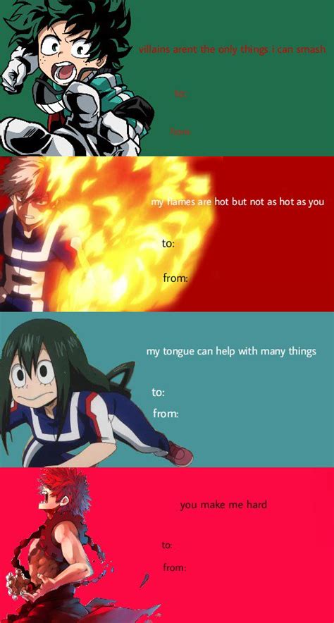Funny Anime Valentine Cards - Anime