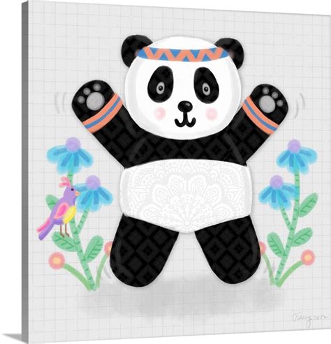 Tumbling Pandas Iii Wall Art Canvas Prints Framed Prints Wall Peels