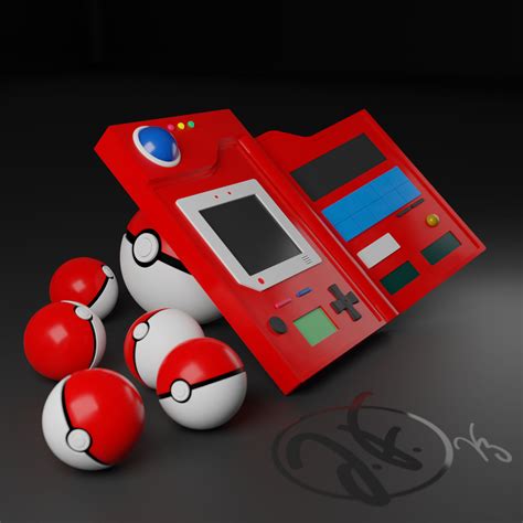 Pokedex With Pokeballs Available As Wallpaper By Jayfury55 On Deviantart