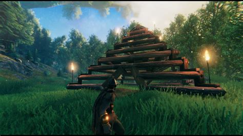Wooden Pyramid Valheim Build