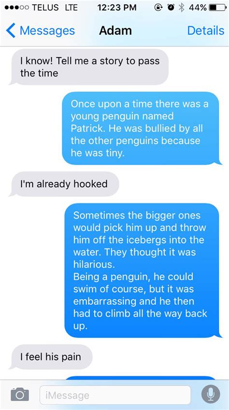 This Text Message Story About A Bullied Bisexual Seal Is Better Than Most Published Novels