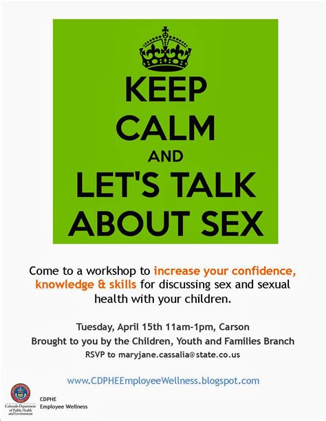 cdphe wellness wellness workshop sexual health tuesday april 15 11 a m 1 p m