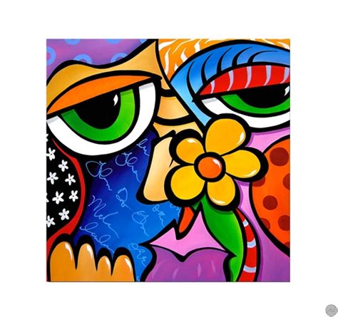 Abstract Face Art Print Artwall And Co