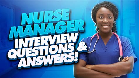 Nurse Manager Interview Questions And Answers Nursing Manager