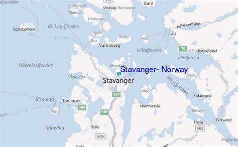 Stavanger Norway Map Travelsfinderscom