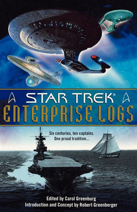 Star Trek Enterprise Logs Anthology Book By Carol Greenburg