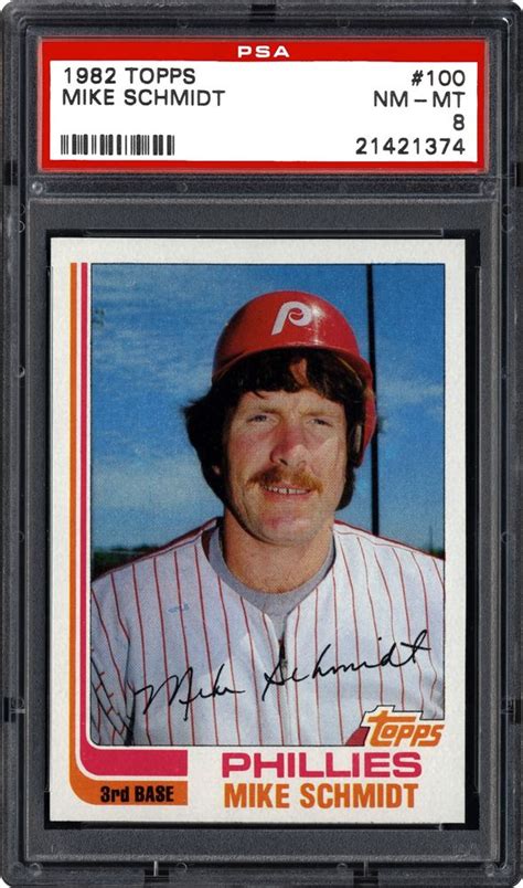 1982 Topps Mike Schmidt Psa Cardfacts®