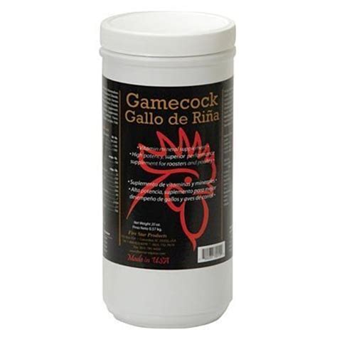 Pick the right vitamins and supplements for you. Gamecock Vitamin and Mineral Supplement for Poultry, Made ...