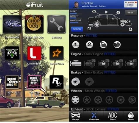 Grand Theft Auto Ifruit официальное Ios приложение игры появилось в